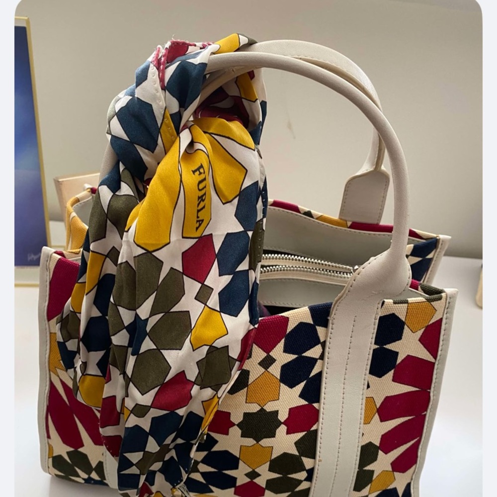 Furla Multicolor Tote Bag